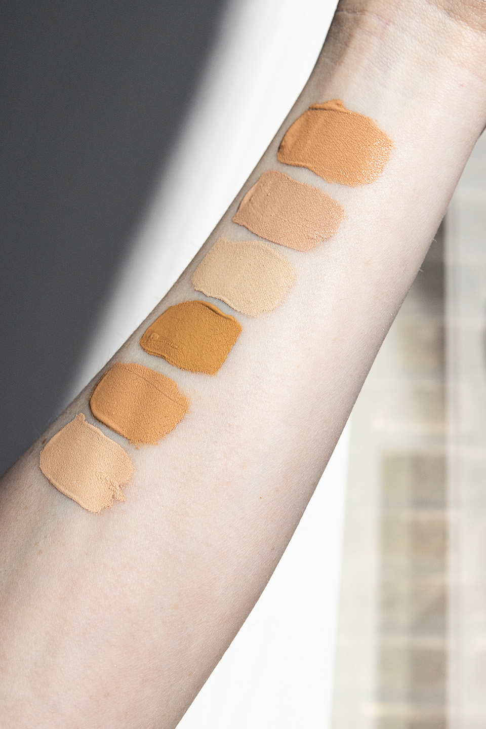 foundation swatches