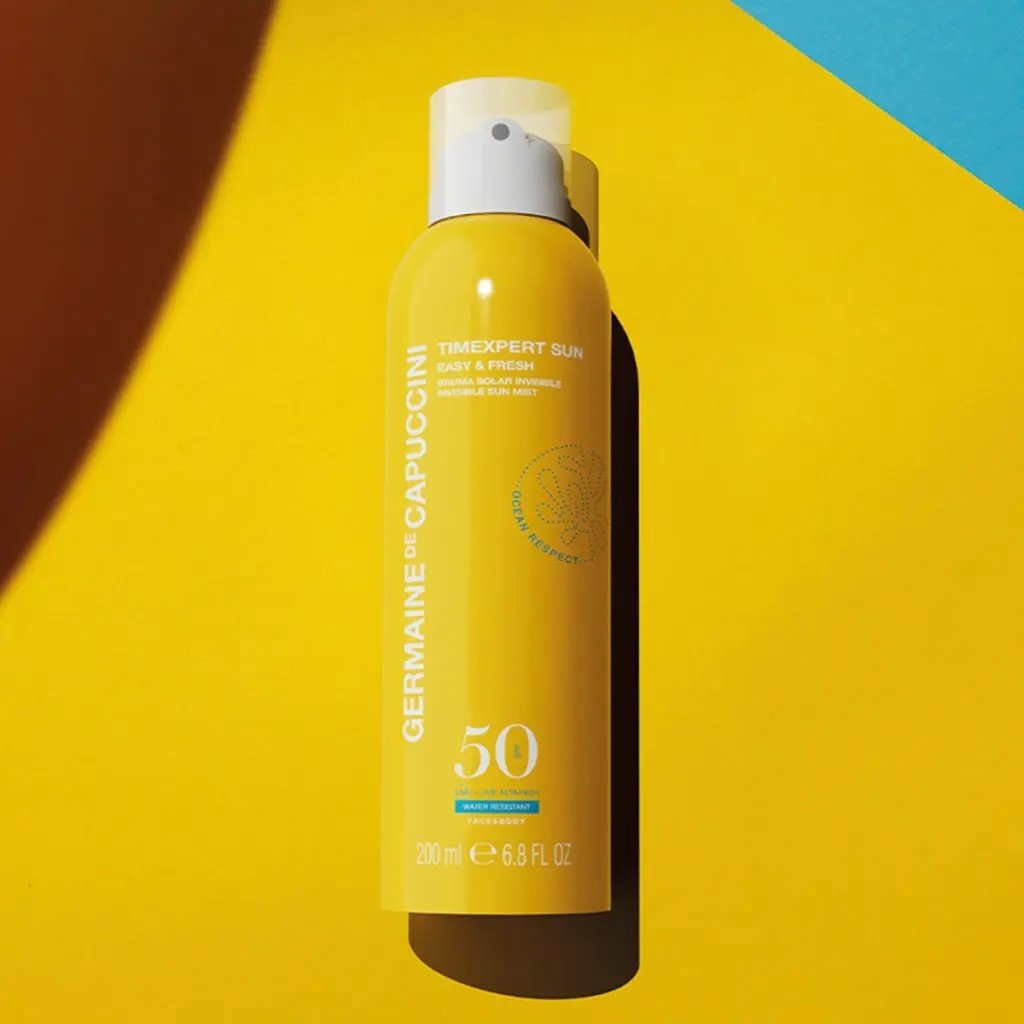 easy fresh spf50 spray timexpert sun germaine de capuccini