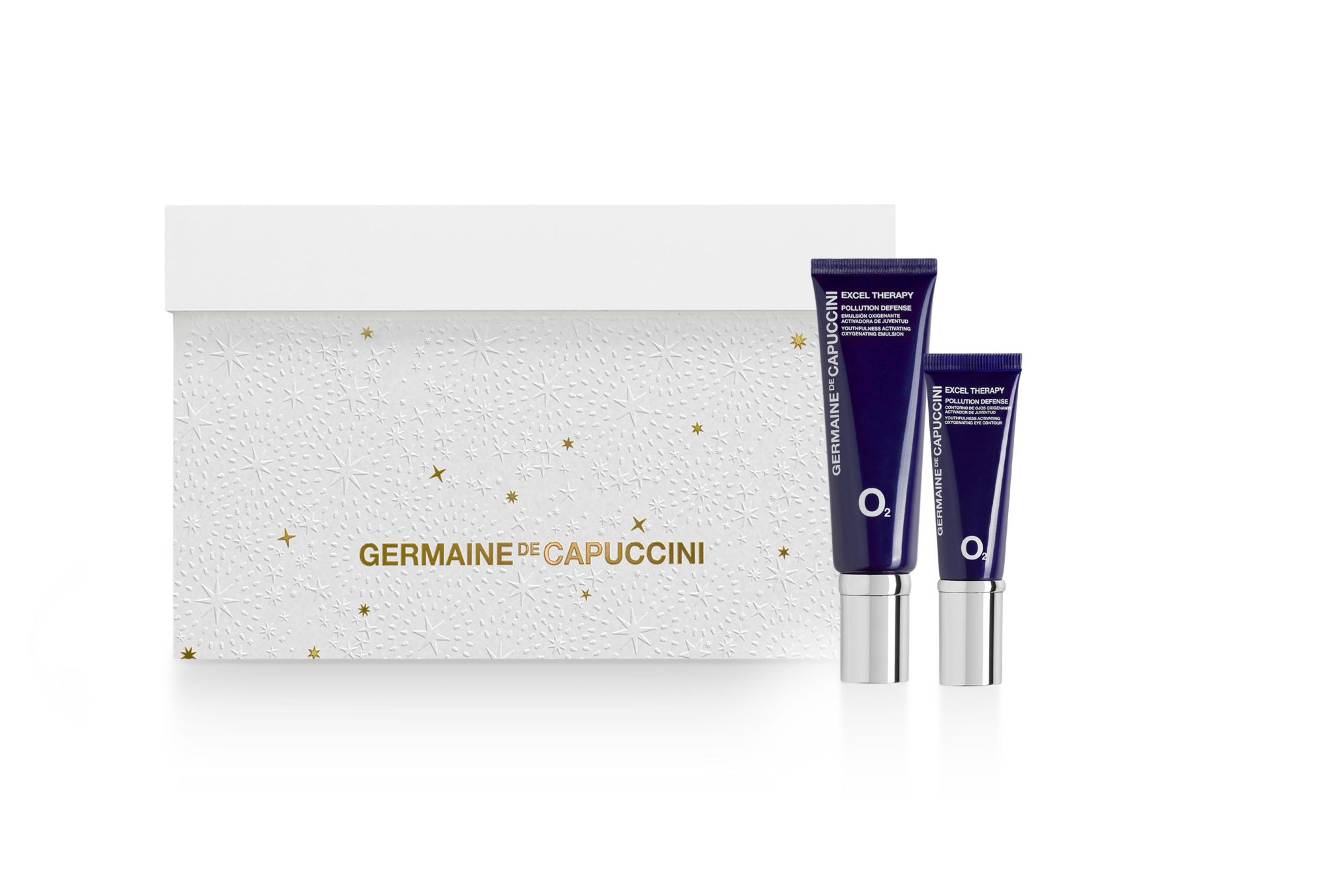 Germaine de Capuccini | PROMO Golden Hours Excel Therapy O2 Cream/Emulsion + Pollution Defense Eye Contour