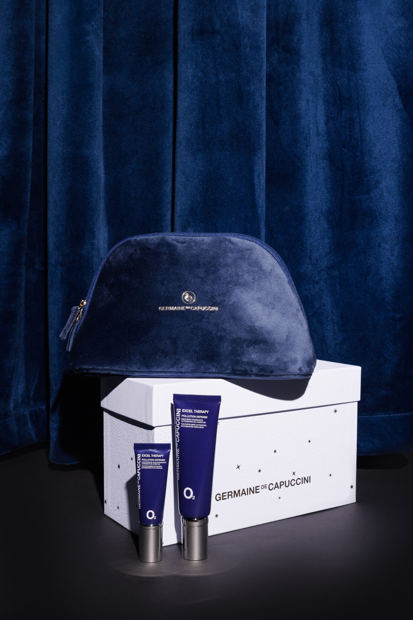 Germaine de Capuccini | PROMO Golden Hours Excel Therapy O2 Cream/Emulsion + Pollution Defense Eye Contour