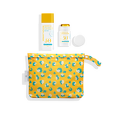 Timexpert Sun Promo | SPF50 Getinte emulsie & Sun Stick in animal print toilettas