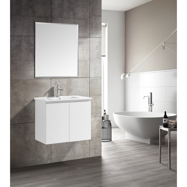 Lavinno Meubles de salle de bain blanc   80cm - Bern