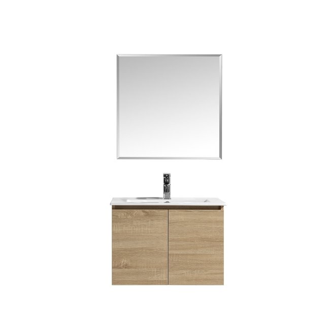 Lavinno Bern white oak badkamermeubelset 60cm