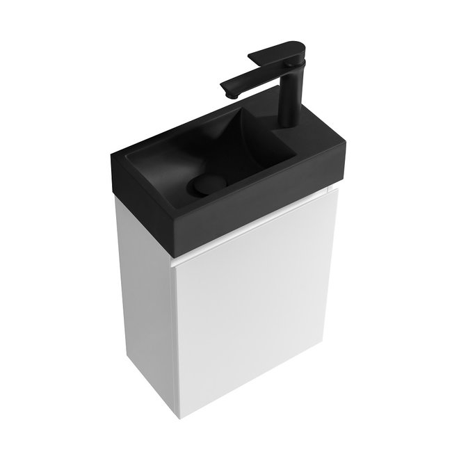 Lavinno Toiletmeubel 40cm  wit Como 03-B