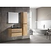 Lavinno Ensemble de meubles de salle de bain Roma en chêne naturel 80cm B-01