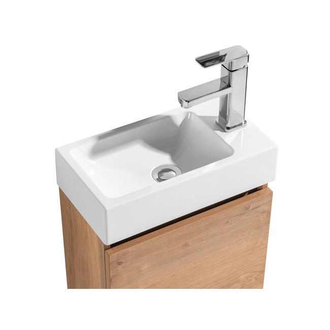 Lavinno Toiletmeubel natural oak  40cm Como 01