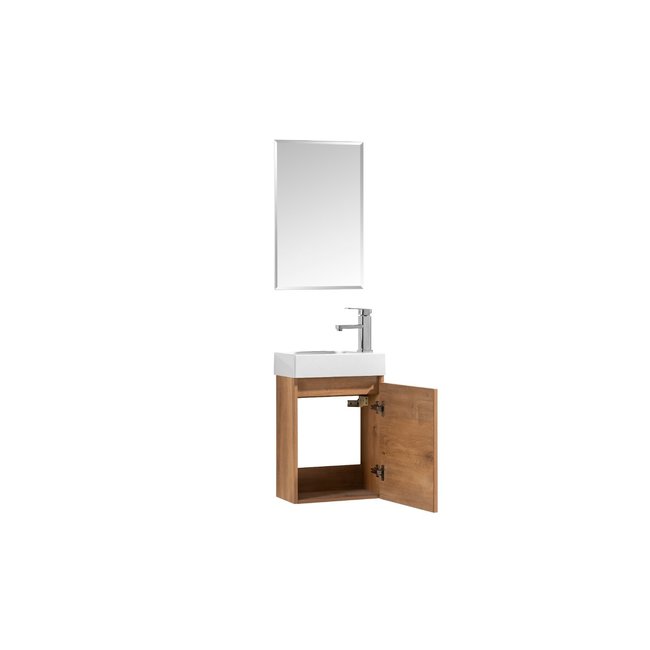 Lavinno Toiletmeubel natural oak  40cm Como 01