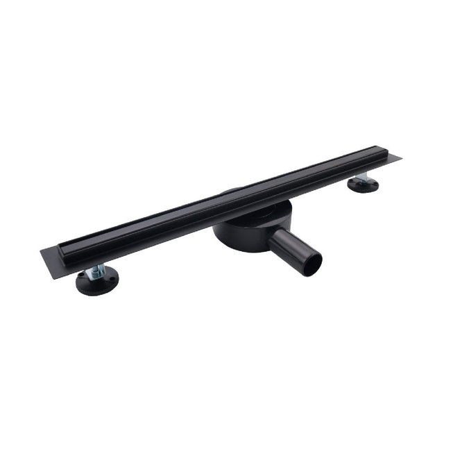 Lavinno Caniveau en inox  noir 60cm - Slim