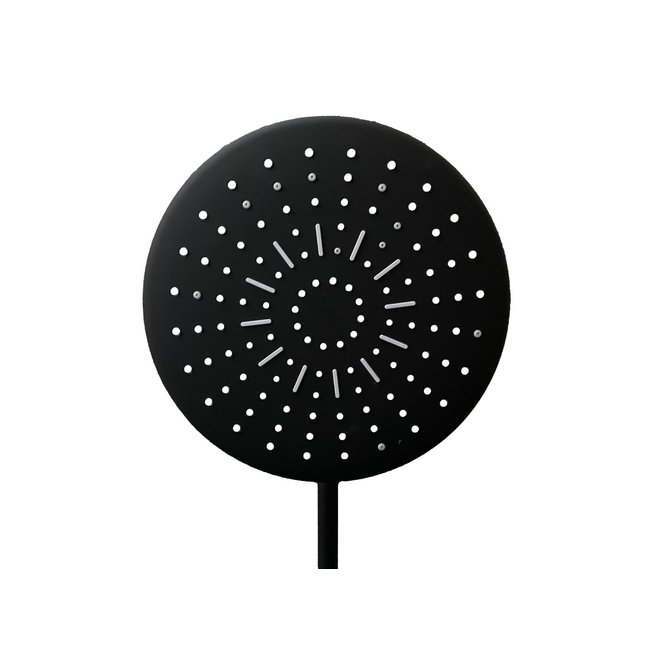 Lavinno Sets douche pluie thermostatique noir mat avec douchette