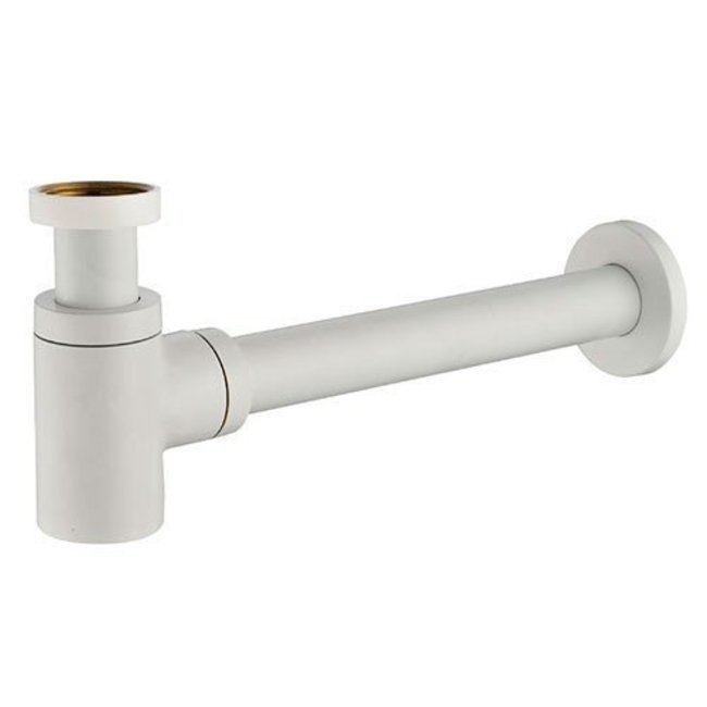 Lavinno Design sifon met afvoerplug wit