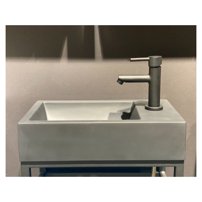 Lavinno Robinet d'eau froide - Noir mat