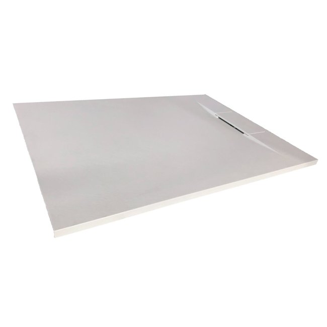 Lavinno SMC bac de douche  90x120 cm  - Blanc mat