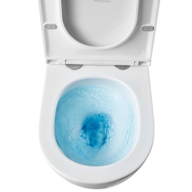 Lavinno Hangtoilet Tornado Rimless glanzend wit