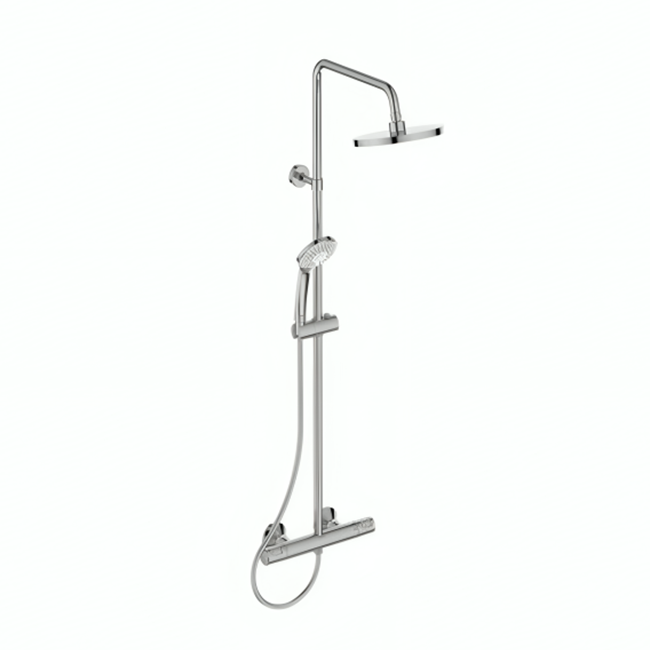 Porcher Sets douche pluie thermostatique chromé avec douchette - Copy