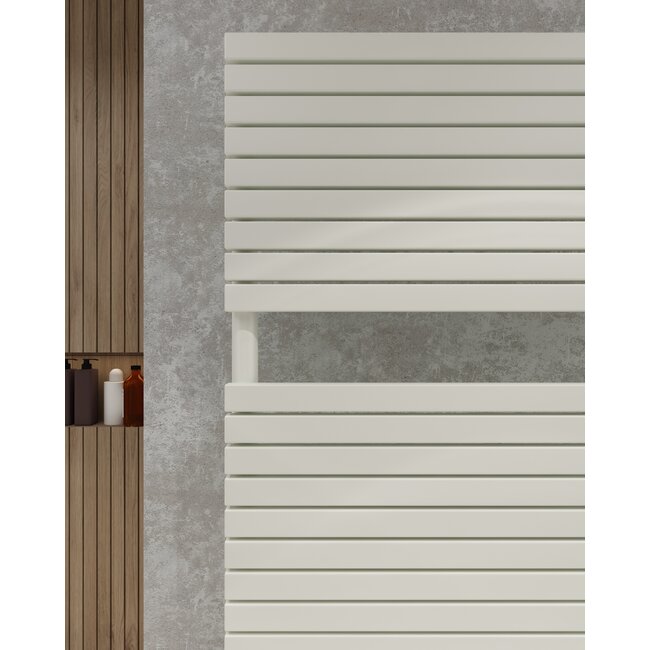 Verezzo  handdoekradiator mat wit 60 x 180 cm
