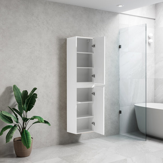 Lavinno Roma mat wit kolomkast 160cm