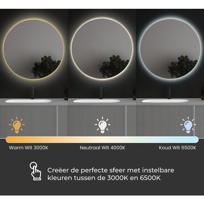 Lavinno Ensemble de meubles de salle de bain Roma en chêne naturel 80cm