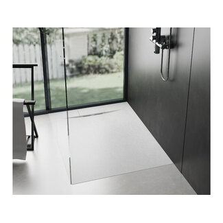 Lavinno SMC douchebak  90x140 cm  - Mat wit