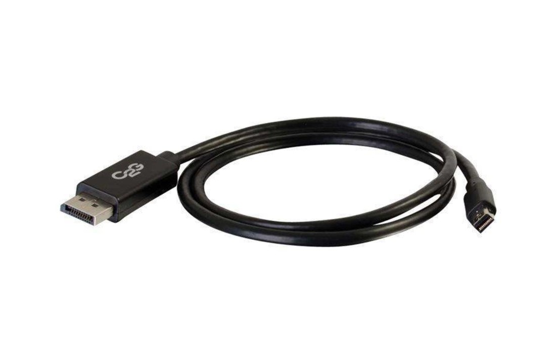 C2G 1m Mini DisplayPort to DisplayPort Adapter Kabel 4K UHD