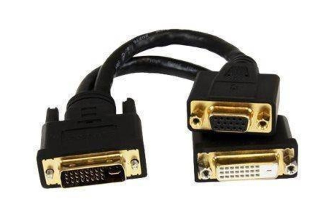 StarTech Wyse Compatibel DVI-I naar DVI-D en VGA Splitter