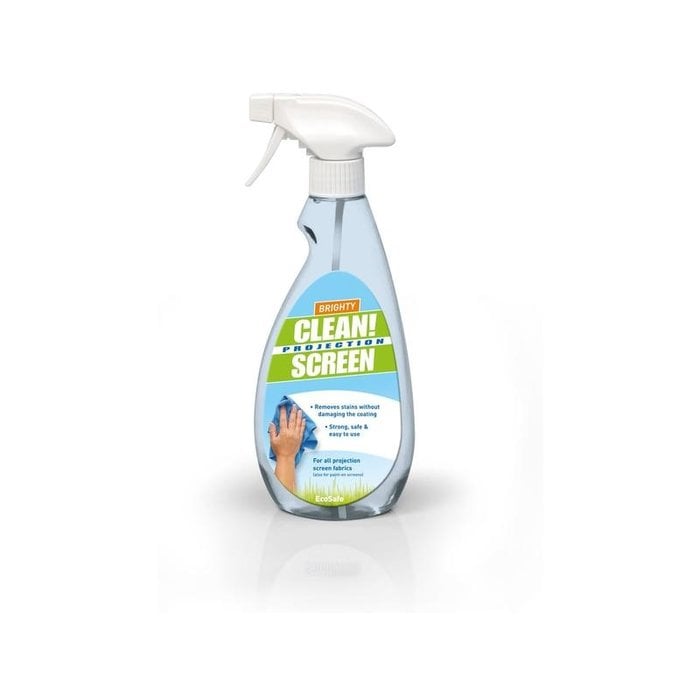 Mighty Brighty Clean! Projectiescherm Schoonmaakmiddel