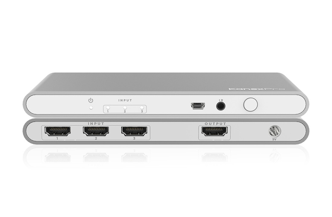 KanexPro 4K/30Hz 3×1 HDMI Switch