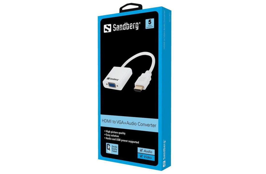 Sandberg HDMI naar VGA Audio Converter