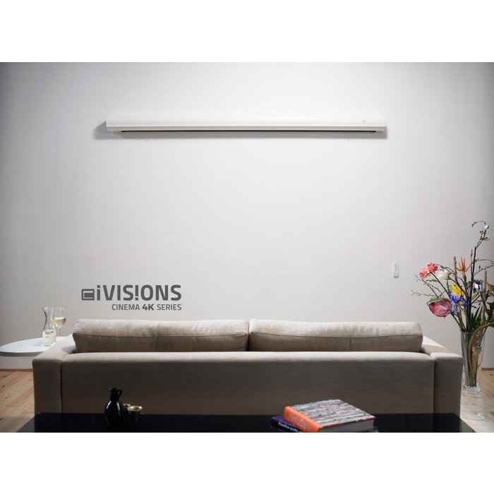 iVisions iVisions Cinema 4K Series Elektrisch Projectiescherm (meerdere maten)