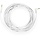 iVisions 12V Trigger Kabel – 15 Meter – 3,5mm naar 2,5mm – Wit