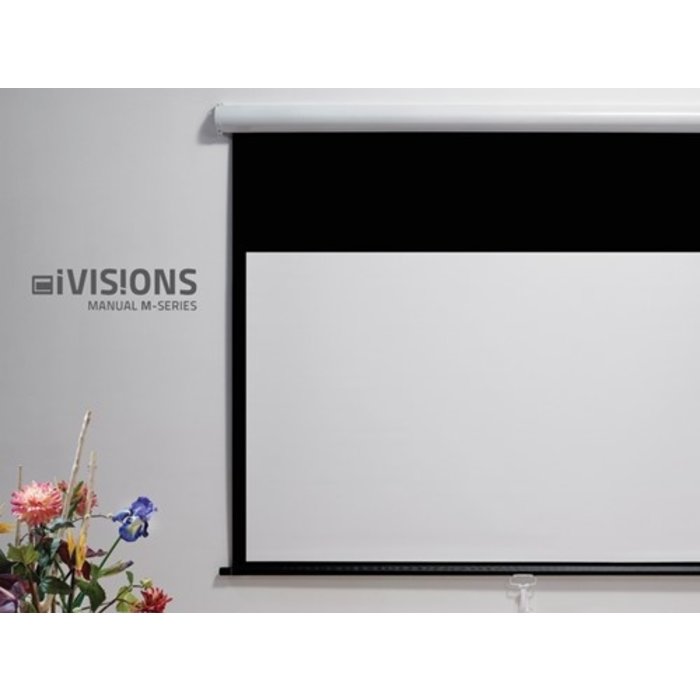 iVisions iVisions Manual M-Series Handmatig Projectiescherm – Meerdere Maten