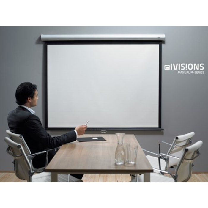 iVisions iVisions Manual M-Series Handmatig Projectiescherm – Meerdere Maten