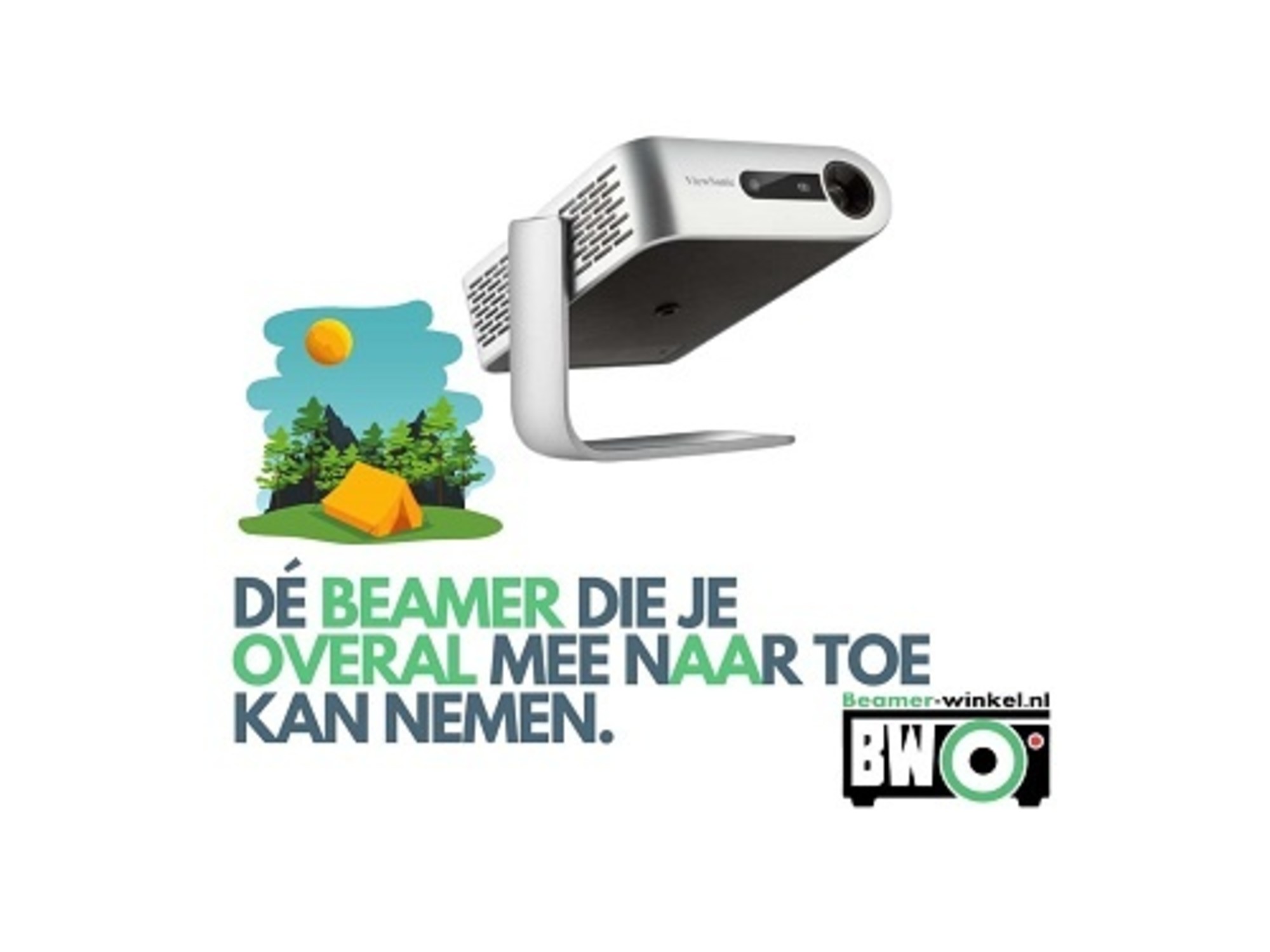 een keer Menagerry schade Mini Beamer - De beste mini beamers voor camping, zakelijk en onderweg -  Beamer-winkel.nl