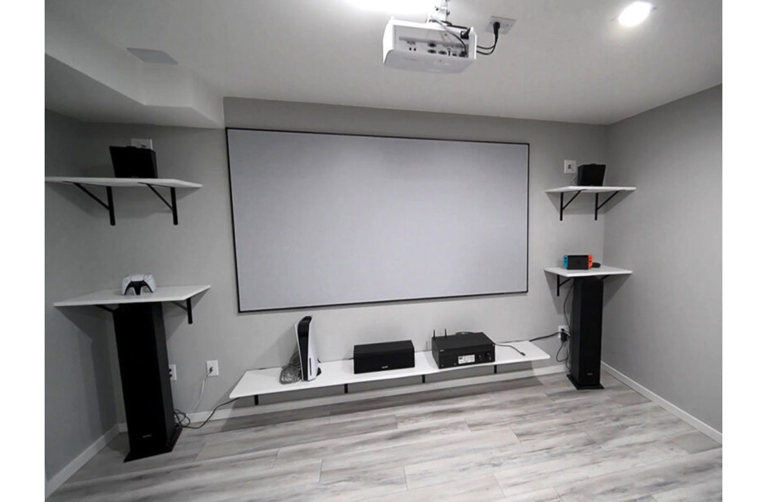 Elite Screens AR150WH2 332x181 Edge Free Fixed Frame