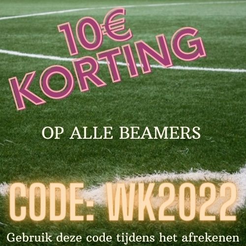 Korting op beamers wk2022