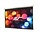 Elite Screens Manual 135 inch Handmatig Projectiescherm 16:9 (299 x 168 cm) – MaxWhite® Doek, Pull-Down Beamerscherm met Witte Behuizing voor Wand- en Plafondmontage (Model M135XWH2)