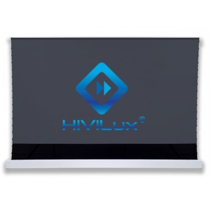HiViLux HiViLux Floor Up ALR UST Tab Tension 120" 265x149cm (16:9) Elektrisch Projectiescherm