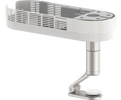 NaKeLuLu Projectorhouder voor Bureau, 360 Graden Draaibaar met 1/4 Inch Schroef, Compatibel met Meeste Projectoren voor Thuisbioscoop, Gamekamer en Kantoor