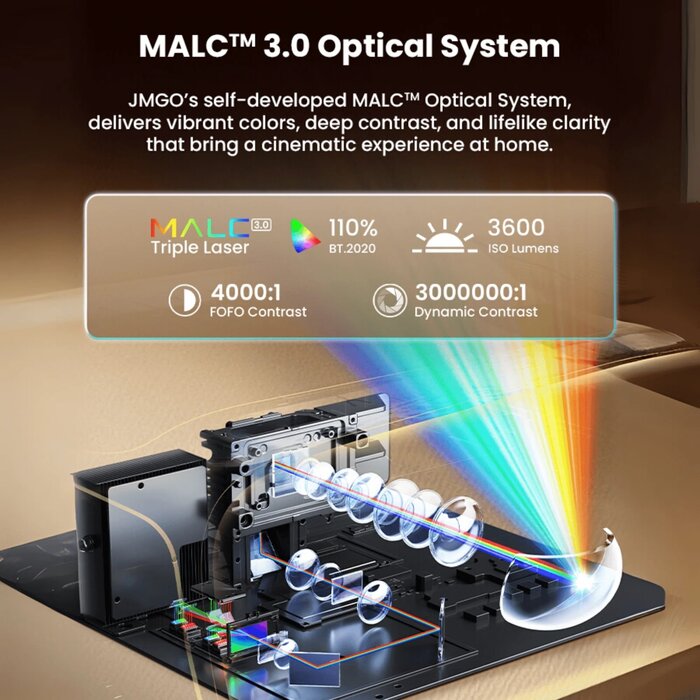 JMGO JMGO O2S Ultra – 4K Ultra Short Throw Laser Beamer