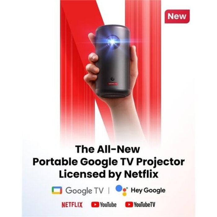 Anker Nebula Capsule 3 Full HD Laser Google TV Beamer - Beamer