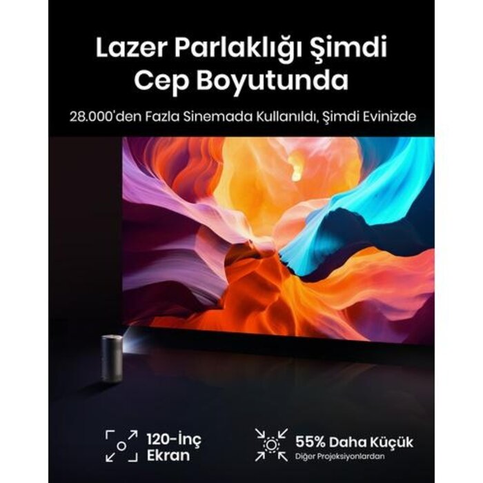 Anker Nebula Capsule 3 Full HD Laser Google TV Beamer - Beamer