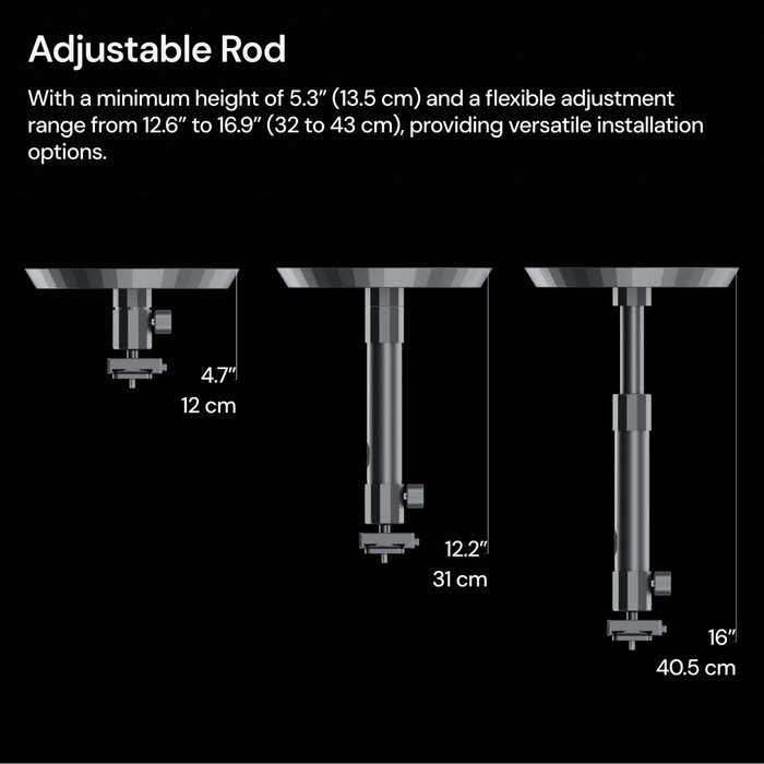 Valerion Valerion Ceiling Mount Kit - Plafond beugel