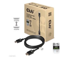 Club3D CLUB3D - ​​HDMI™2.1 gecertificeerde kabel 4K120Hz - 3 meter