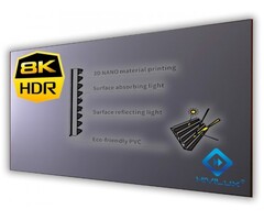 HiViLux HiViLux 4K ALR UST Fixed Frame 110 inch 244cm x 137cm (16:9) Ongeopend Retour model!