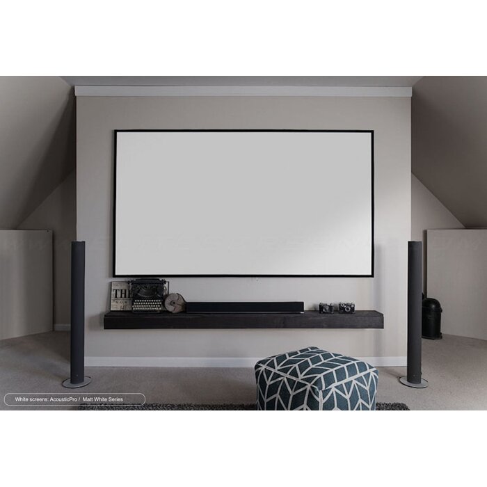Elite Screens Elite Screens AEON Edge Free 110 inch Projectiescherm 16:9 (244 x 137 cm) - Fixed Frame CineWhite Scherm voor Beamers (Model AR110WH2)