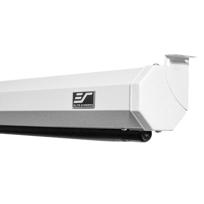 Elite Screens Elite Screens Spectrum 84 inch Elektrisch Projectiescherm 16:9 (186 x 105 cm) – MaxWhite Doek met Witte Behuizing, Wand/Plafond Montage voor Beamers (Model Electric84XH)