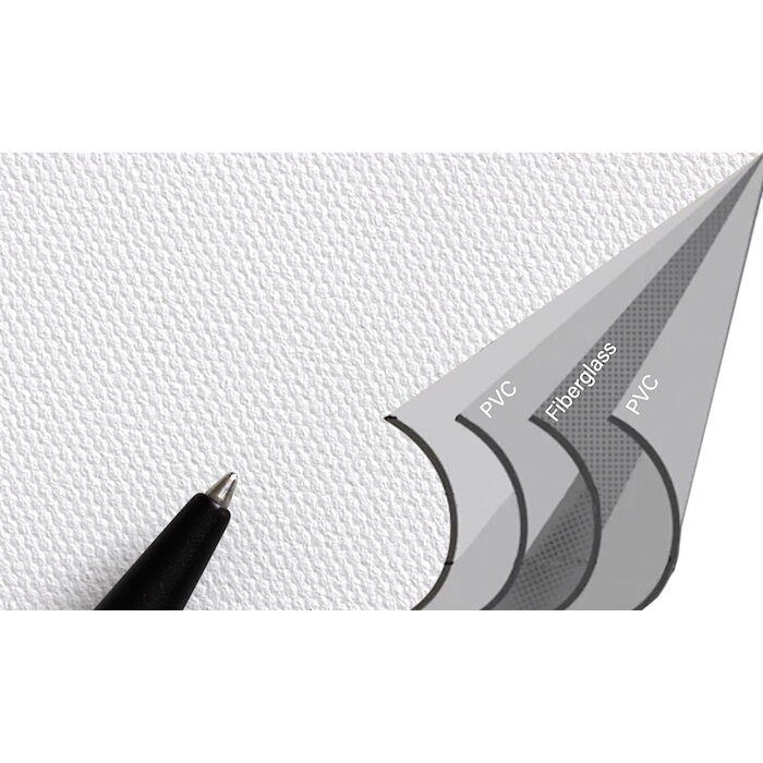 Elite Screens Elite Screens Saker Premium 120 inch Elektrisch Projectiescherm 16:9 (266 x 149 cm / Black drop 25 cm) – MaxWhite® Fiberglass Doek, Motorisch Beamerscherm met Witte Behuizing voor Normal Throw Projectoren (Model SK120XHW-E10)