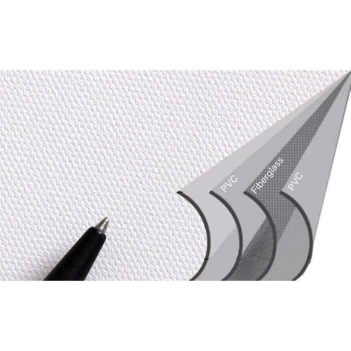 Elite Screens Elite Screens Saker Premium 92 inch Elektrisch Projectiescherm 16:9 (203 x 115 cm / Black drop 60 cm) – MaxWhite® Fiberglass Doek, Motorisch Beamerscherm met Witte Behuizing voor Normal Throw Projectoren (Model SK92XHW-E24)