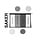 Elite Screens Saker Tab-Tension 150 inch Elektrisch Projectiescherm 16:9 (332 x 187 cm / Black drop 15 cm) – MaxWhite® Fiberglass Doek, Tab-Tension Beamerscherm met Zwarte Behuizing voor Normal & Long Throw Projectoren (Model SKT150UHW2-E6)