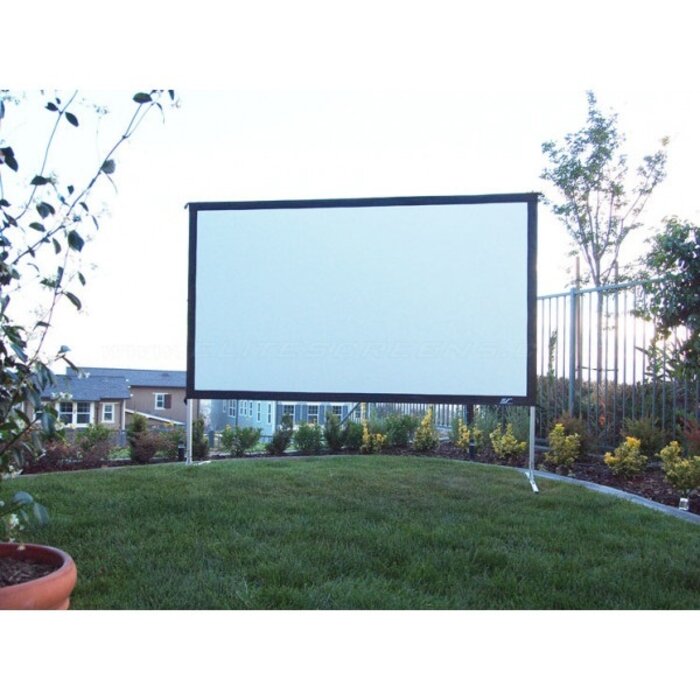 Elite Screens Elite Screens Yard Master2 135 inch Outdoor Projectiescherm 16:9 (299 x 168 cm) – WraithVeil Rear Projection Doek, Opvouwbaar Frame (Model OMS135HR2)