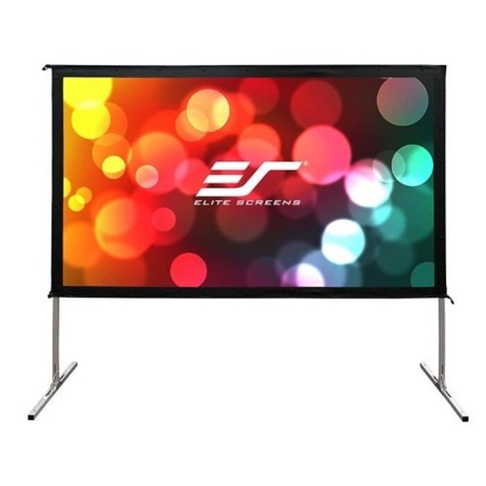 Elite Screens Elite Screens Yard Master2 135 inch Outdoor Projectiescherm 16:9 (299 x 168 cm) – WraithVeil Rear Projection Doek, Opvouwbaar Frame (Model OMS135HR2)